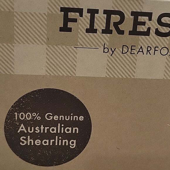 Men's Fireside by Dearfoams Hobart Genuine Shearling Closed Back Slipper,Unisex - Picture 9 of 13